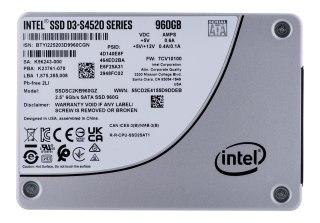 SOLIDIGM Dysk SSD Solidigm (Intel) S4520 960GB SATA 2.5" SSDSC2KB960GZ01 (DWPD up to 3)