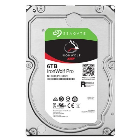 Seagate Dysk HDD Seagate IronWolf Pro (6 TB; 256MB; 3.5"; SATA) Seagate Dysk HDD Seagate IronWolf Pro (6 TB; 256MB; 3.5"; SATA)