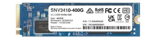 Synology Dysk SSD Synology Plus Series 400GB M.2 (22x80) NVMe PCIe 3.0x4 SAT5210-480G (DWPD 0.7) Synology Dysk SSD Synology Plus Series 400GB M.2 (22x80) NVMe PCIe 3.0x4 SAT5210-480G (DWPD 0.7)