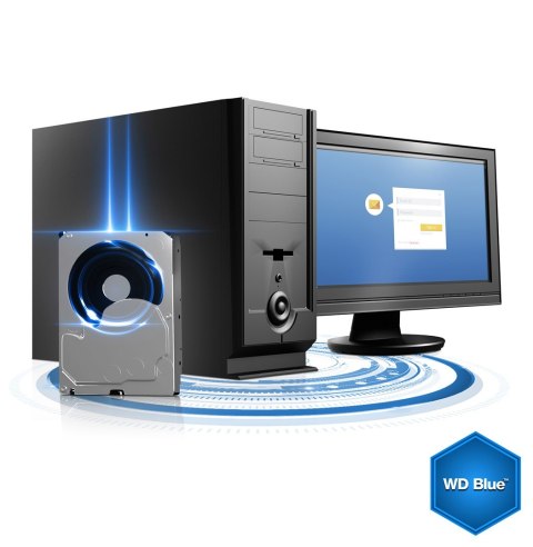 WD Dysk HDD WD Blue WD10EZEX (1 TB ; 3.5"; 64 MB; 7200 obr/min)