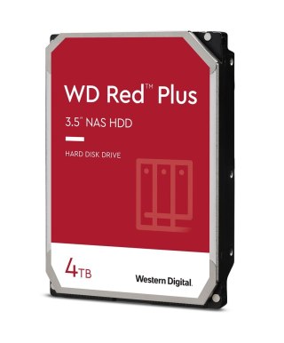 WD Dysk HDD WD Red Plus WD40EFPX (4 TB ; 3.5"; 256 MB)