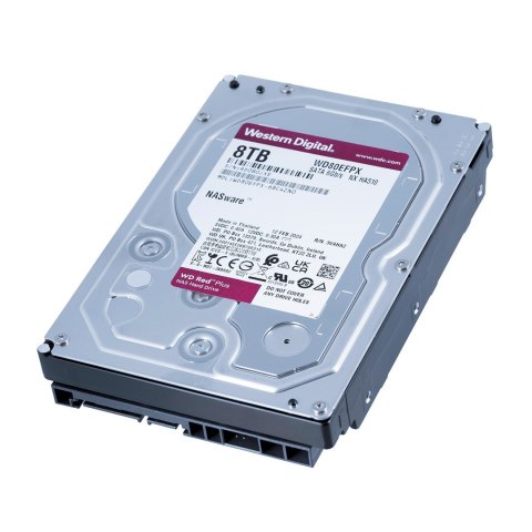WD Dysk HDD WD Red Plus WD80EFPX (8 TB ; 3.5"; 256 MB; 5640 obr/min) WD Dysk HDD WD Red Plus WD80EFPX (8 TB ; 3.5"; 256 MB; 5640 obr/min)