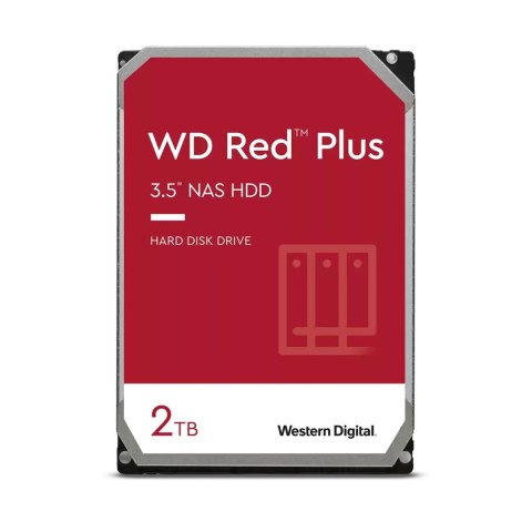 WD Dysk twardy HDD WD Red Plus 2TB 3,5" SATA WD20EFPX