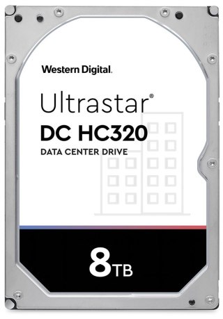 Western Digital Dysk serwerowy HDD Western Digital Ultrastar DC HC320 (7K8) HUS728T8TALN6L4 (8 TB; 3.5"; SATA III)
