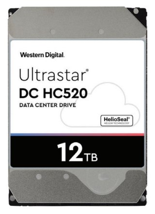 Western Digital Dysk serwerowy HDD Western Digital Ultrastar DC HC520 (He12) HUH721212ALE600 (12 TB; 3.5"; SATA III)