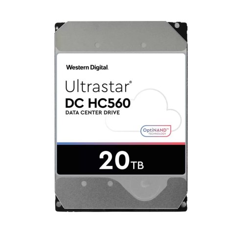 Western Digital Dysk serwerowy HDD Western Digital Ultrastar DC HC560 WUH722020BLE6L4 (20 TB; 3.5"; SATA III) Western Digital Dysk serwerowy HDD Western Digital Ultrastar DC HC560 WUH722020BLE6L4 (20 TB; 3.5"; SATA III)
