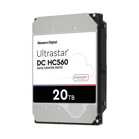 Western Digital Dysk serwerowy HDD Western Digital Ultrastar DC HC560 WUH722020BLE6L4 (20 TB; 3.5"; SATA III) Western Digital Dysk serwerowy HDD Western Digital Ultrastar DC HC560 WUH722020BLE6L4 (20 TB; 3.5"; SATA III)