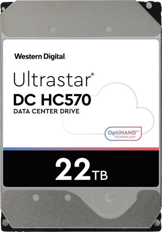 Western Digital Dysk serwerowy HDD Western Digital Ultrastar DC HC570 WUH722222ALE6L4 (22 TB; 3.5"; SATA III)
