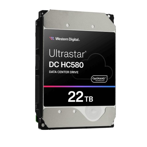 Western Digital Dysk serwerowy HDD Western Digital Ultrastar DC HC580 WUH722422ALE6L4 (22 TB; 3.5"; SATA III)
