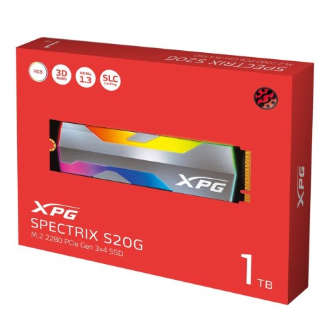 ADATA Dysk SSD ADATA XPG SPECTRIX S20G 500GB M.2 2280 PCIe Gen3x4