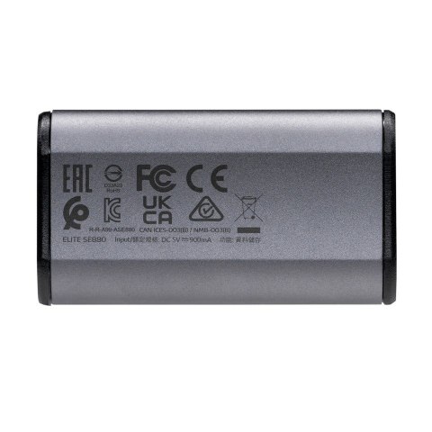 ADATA Dysk zewnętrzny SSD ADATA Elite SE880 500GB Szary