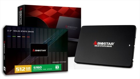 Biostar Dysk SSD Biostar S160 512GB SATA Biostar Dysk SSD Biostar S160 512GB SATA