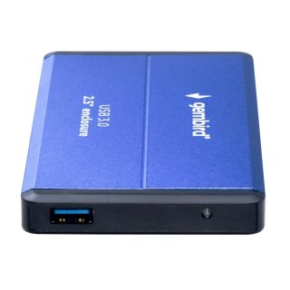 GEMBIRD GEMBIRD OBUDOWA HDD/SSD USB 3.0 2.5" SATA, ALUMINIUM, NIEBIESKA