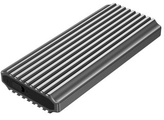 GEMBIRD GEMBIRD OBUDOWA USB 3.1 NA DYSK M.2 NVME, RGB, ALUMINIOWA