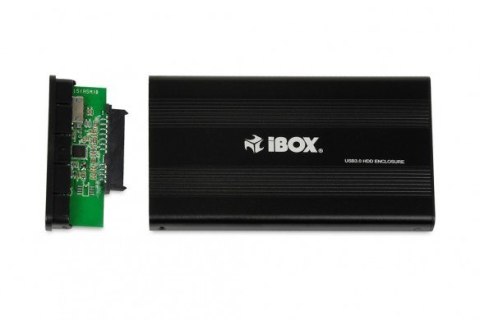 IBOX Obudowa IBOX HD-02 ZEW. 2,5" USB 3.0 IEU3F02 (2.5"; USB 3.0; Aluminium; kolor czarny) IBOX Obudowa IBOX HD-02 ZEW. 2,5" USB 3.0 IEU3F02 (2.5"; USB 3.0; Aluminium; kolor czarny)