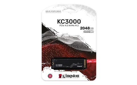 Kingston Dysk SSD Kingston KC3000 (2TB; M.2 2280; PCIe 4.0 x4 NVMe; SKC3000D/2048G) Kingston Dysk SSD Kingston KC3000 (2TB; M.2 2280; PCIe 4.0 x4 NVMe; SKC3000D/2048G)