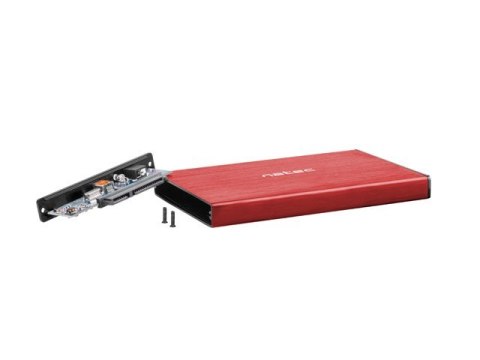 NATEC Obudowa NATEC Rhino Go NKZ-1279 (2.5"; USB 3.0; Aluminium; kolor czerwony) NATEC Obudowa NATEC Rhino Go NKZ-1279 (2.5"; USB 3.0; Aluminium; kolor czerwony)