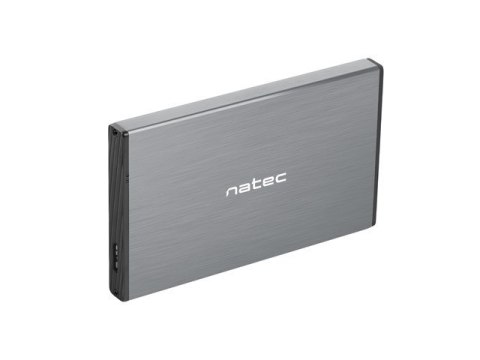 NATEC Obudowa na dysk NATEC Rhino Go NKZ-1281 (2.5"; USB 3.0; Aluminium; kolor szary) NATEC Obudowa na dysk NATEC Rhino Go NKZ-1281 (2.5"; USB 3.0; Aluminium; kolor szary)