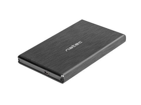 NATEC Obudowa na dysk NATEC Rhino NKZ-0275 (2.5"; USB 2.0; Aluminium; kolor czarny) NATEC Obudowa na dysk NATEC Rhino NKZ-0275 (2.5"; USB 2.0; Aluminium; kolor czarny)