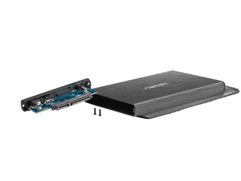 NATEC Obudowa na dysk NATEC Rhino NKZ-0275 (2.5"; USB 2.0; Aluminium; kolor czarny) NATEC Obudowa na dysk NATEC Rhino NKZ-0275 (2.5"; USB 2.0; Aluminium; kolor czarny)