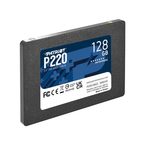 Patriot Memory SSD Patriot P220 128GB SATA3 2,5" Patriot Memory SSD Patriot P220 128GB SATA3 2,5"