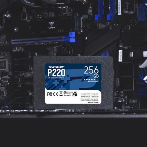 Patriot Memory SSD Patriot P220 256GB SATA3 2,5" Patriot Memory SSD Patriot P220 256GB SATA3 2,5"