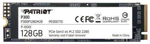 Patriot Memory SSD Patriot Viper P300 M.2 PCI-Ex4 NVMe 128GB Patriot Memory SSD Patriot Viper P300 M.2 PCI-Ex4 NVMe 128GB
