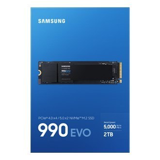 Samsung Dysk SSD Samsung 990 EVO 2TB M.2 2280 PCI-E x4 Gen4 NVMe