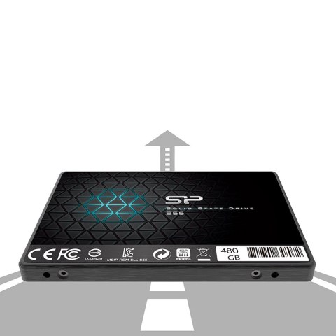 Silicon Power Dysk SSD Silicon Power S55 480GB 2,5" SATA III 560/530 MB/s (SP480GBSS3S55S25)