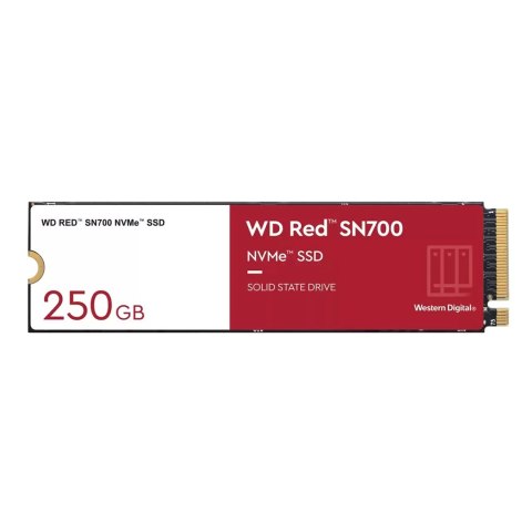 WD Dysk SSD WD Red SN700 WDS250G1R0C (250 GB ; M.2; PCIe NVMe 3.0 x4)