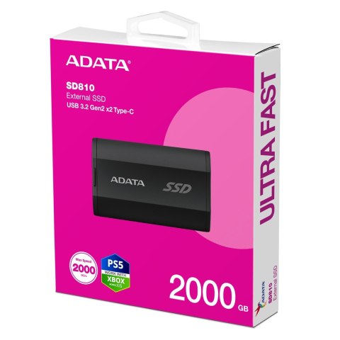 ADATA ADATA DYSK SSD SD 810 2TB BLACK ADATA ADATA DYSK SSD SD 810 2TB BLACK