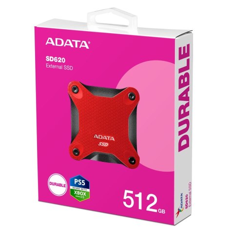 ADATA ADATA DYSK SSD SD620 512GB RED ADATA ADATA DYSK SSD SD620 512GB RED