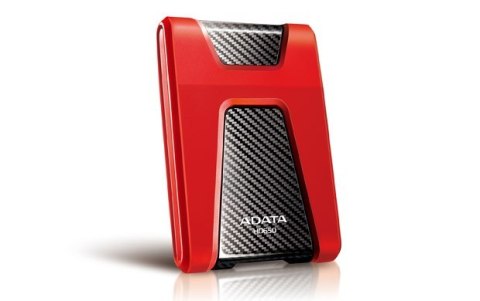 ADATA Dysk zewnętrzny HDD ADATA HD650 (1TB; 2.5"; USB 3.2; czerwony) ADATA Dysk zewnętrzny HDD ADATA HD650 (1TB; 2.5"; USB 3.2; czerwony)