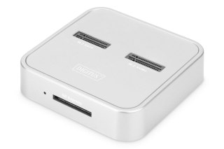 DIGITUS DIGITUS STACJA DOKUJĄCA DO SSD M.2 NVME + M.2 SATA Z CZYTNIKIEM KART SD EXPRESS, USB-C DA-71546