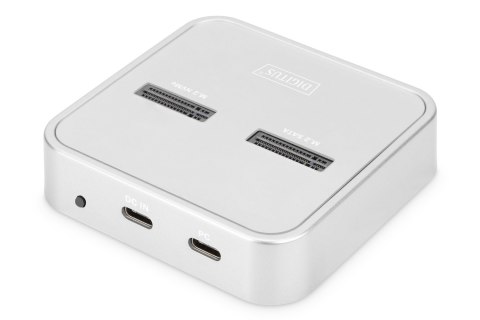 DIGITUS DIGITUS STACJA DOKUJĄCA DO SSD M.2 NVME + M.2 SATA Z CZYTNIKIEM KART SD EXPRESS, USB-C DA-71546