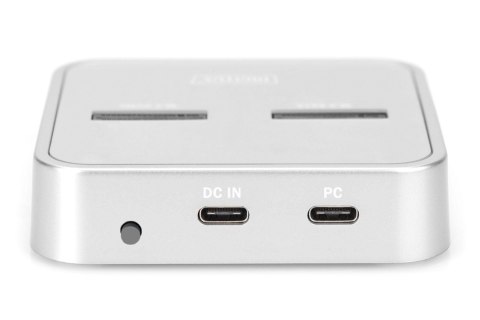 DIGITUS DIGITUS STACJA DOKUJĄCA DO SSD M.2 NVME + M.2 SATA Z CZYTNIKIEM KART SD EXPRESS, USB-C DA-71546