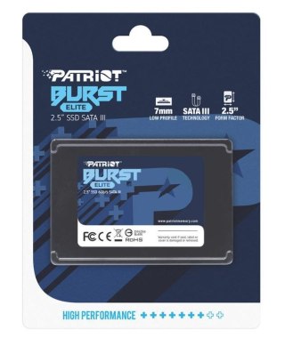 Patriot Memory Dysk SSD PATRIOT BURST ELITE 480GB SATA 3 2.5INCH