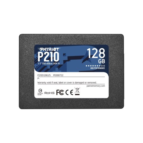 Patriot Memory SSD Patriot P210 128GB SATA3 2.5 Patriot Memory SSD Patriot P210 128GB SATA3 2.5