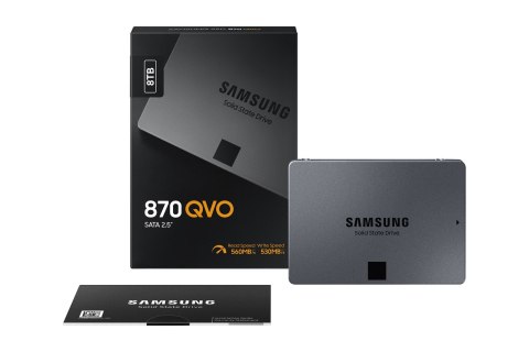 Samsung Dysk SSD Samsung 870 QVO 8TB (MZ-77Q8T0BW)