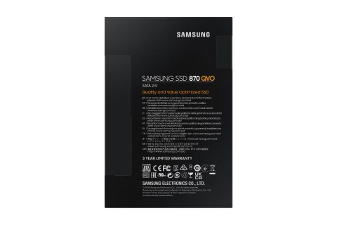 Samsung Dysk SSD Samsung 870 QVO MZ-77Q4T0BW 4TB SATA 6