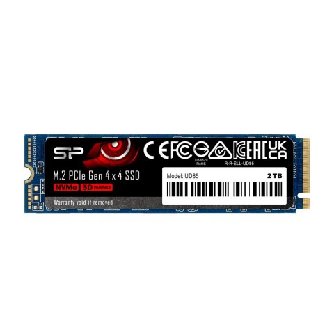 Silicon Power Dysk SSD Silicon Power UD85 250GB M.2 PCIe NVMe Gen4x4 NVMe 1.4 3300/1300 MB/s Silicon Power Dysk SSD Silicon Power UD85 250GB M.2 PCIe NVMe Gen4x4 NVMe 1.4 3300/1300 MB/s