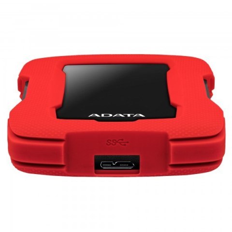 ADATA Dysk zewnętrzny HDD ADATA HD330 (2TB; 2.5"; USB 3.2; czerwony) ADATA Dysk zewnętrzny HDD ADATA HD330 (2TB; 2.5"; USB 3.2; czerwony)