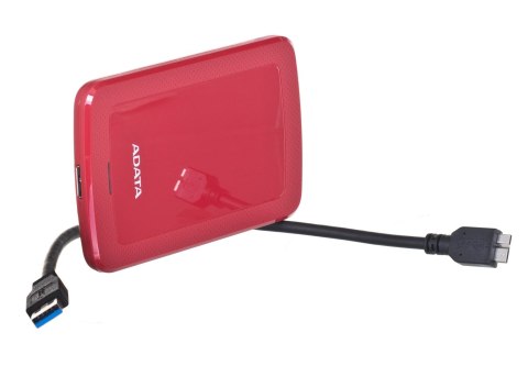 ADATA Dysk zewnętrzny HDD ADATA HV300 (1TB; 2.5"; USB 3.2; czerwony) ADATA Dysk zewnętrzny HDD ADATA HV300 (1TB; 2.5"; USB 3.2; czerwony)