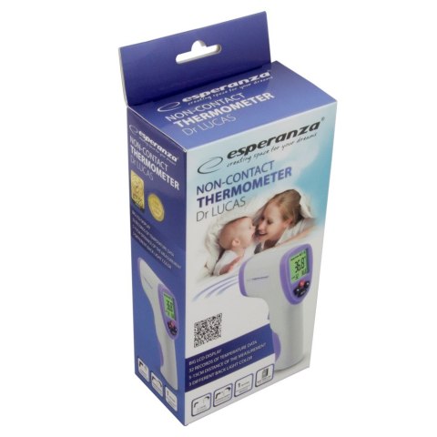 Esperanza Termometr Esperanza Dr lucas ECT002 (Podczerwień; kolor biały)