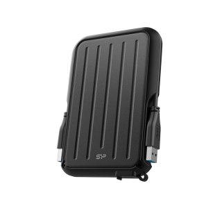 Silicon Power Dysk zewnętrzny HDD Silicon Power Armor A66 (1TB; 2,5"; USB 3.2; Black; SP010TBPHD66SS3K)