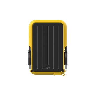 Silicon Power Dysk zewnętrzny HDD Silicon Power Armor A66 (1TB; 2,5"; USB 3.2; Yellow; SP010TBPHD66SS3Y)