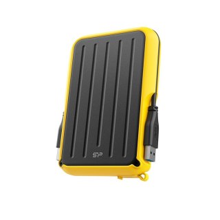 Silicon Power Dysk zewnętrzny HDD Silicon Power Armor A66 (1TB; 2,5"; USB 3.2; Yellow; SP010TBPHD66SS3Y)