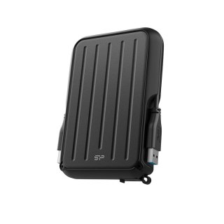 Silicon Power Dysk zewnętrzny HDD Silicon Power Armor A66 (4TB; 2,5"; USB 3.2; Black; SP040TBPHD66LS3K)