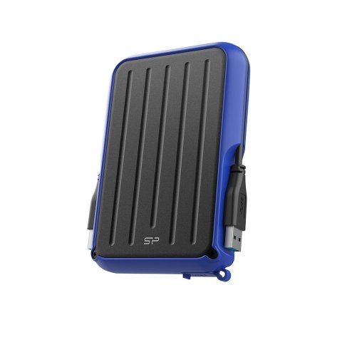 Silicon Power Dysk zewnętrzny HDD Silicon Power Armor A66 (4TB; 2,5"; USB 3.2; Blue; SP040TBPHD66LS3B) Silicon Power Dysk zewnętrzny HDD Silicon Power Armor A66 (4TB; 2,5"; USB 3.2; Blue; SP040TBPHD66LS3B)