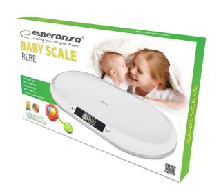 Esperanza Waga Cyfrowe dla dzieci Esperanza BEBE EBS019 (Elektroniczna; kolor biały)